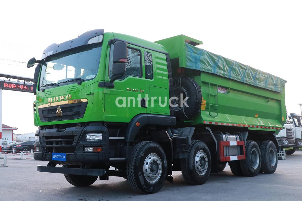 The HOWO T7H 8X4 Dump Truck Is Specially