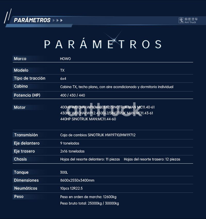 Camión volquete Sinotruk HOWO TX 6X4 usado
