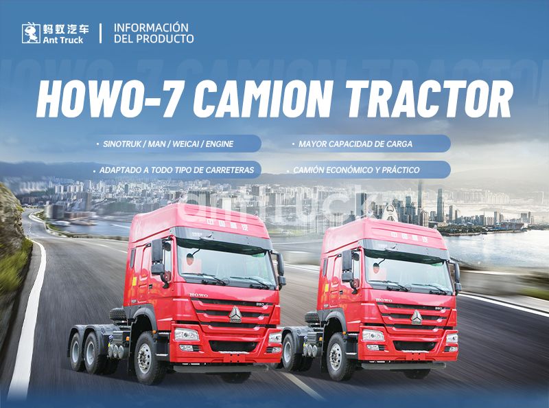 Nuevo Camión Tractor Sinotruk HOWO-7 6X4