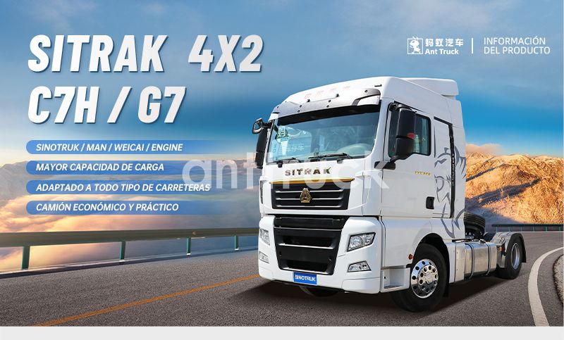 Nuevo Camión Tractor Sinotruk Sitrak C7H/G7