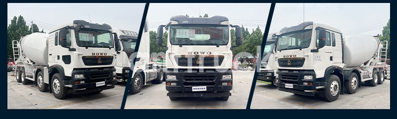 شاحنة خلط الخرسانة